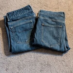 2 Pair Gap Jeans                       (1 Skinny 1 Boot)